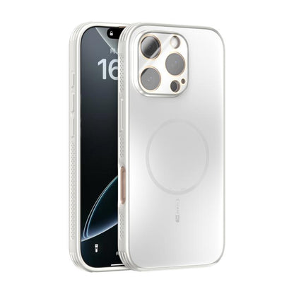 ABEEL Heat Dissipation Frosted MagSafe Phone Case with Lens Film, For iPhone Air, For iPhone 16 Pro Max, For iPhone 16 Pro, For iPhone 16 Plus