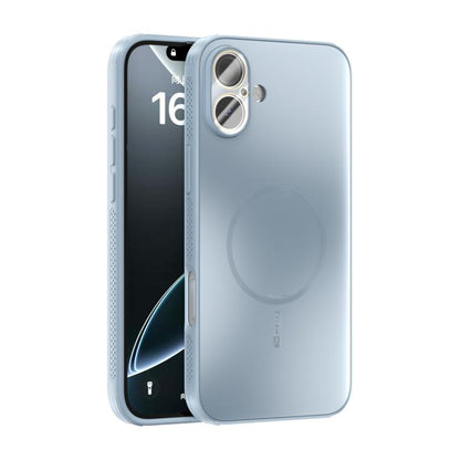 ABEEL Heat Dissipation Frosted MagSafe Phone Case with Lens Film, For iPhone Air, For iPhone 16 Pro Max, For iPhone 16 Pro, For iPhone 16 Plus