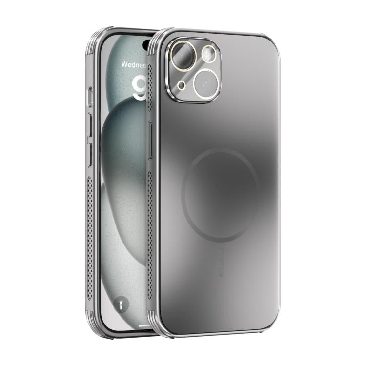 ABEEL Heat Dissipation Frosted MagSafe Phone Case with Lens Film, For iPhone 14 Pro Max, For iPhone 13 Pro Max, For iPhone 13 Pro, For iPhone 13