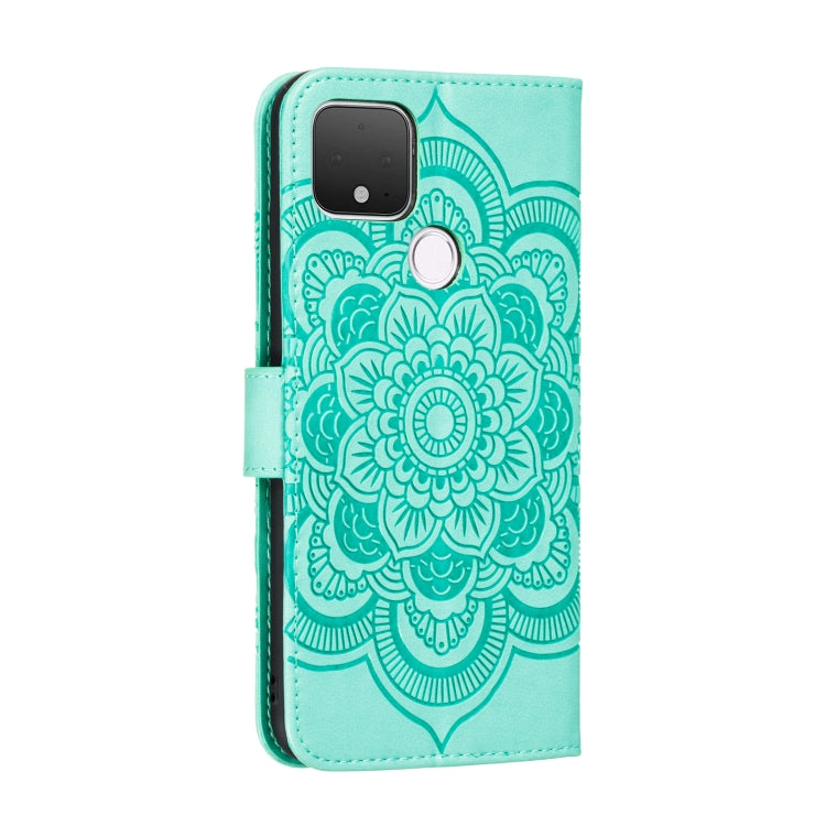 Mandala Embossing Pattern Horizontal Flip PU Leather Case with Holder & Card Slots & Walle & Lanyard