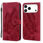 Retro Skin Feel Butterflies Embossing Horizontal Flip Leather Phone Case, For iPhone 17 Pro Max, For iPhone 17 Pro, For iPhone 17, For iPhone Air