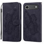 Retro Skin Feel Butterflies Embossing Horizontal Flip Leather Phone Case, For iPhone 17 Pro Max, For iPhone 17 Pro, For iPhone 17, For iPhone Air