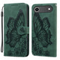 Retro Skin Feel Butterflies Embossing Horizontal Flip Leather Phone Case, For iPhone 17 Pro Max, For iPhone 17 Pro, For iPhone 17, For iPhone Air