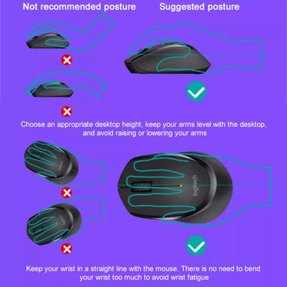 Logitech M275 1000dpi 2.4GHz Wireless Mouse with USB