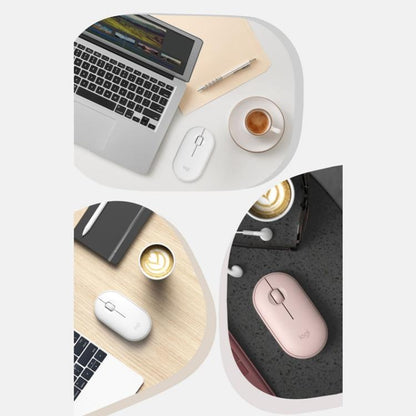 Logitech PEBBLE M350 1000DPI Ultra-Thin Dual-Mode Wireless Bluetooth Mouse