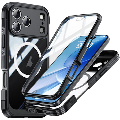RedPepper Tempered Glass MagSafe Phone Case, For iPhone 17 Pro Max, For iPhone 17 Pro, For iPhone 17, For iPhone Air