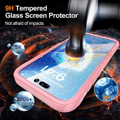 RedPepper Tempered Glass MagSafe Phone Case, For iPhone 17 Pro Max, For iPhone 17 Pro, For iPhone 17, For iPhone Air