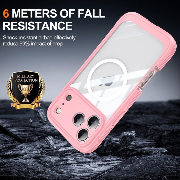 RedPepper Tempered Glass MagSafe Phone Case, For iPhone 17 Pro Max, For iPhone 17 Pro, For iPhone 17, For iPhone Air