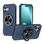 Alloy Rotating Holder MagSafe Shockproof Phone Case, For iPhone 17, For iPhone Air