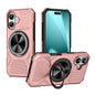Alloy Rotating Holder MagSafe Shockproof Phone Case, For iPhone 17, For iPhone Air