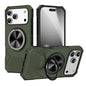 Alloy Rotating Holder MagSafe Shockproof Phone Case, For iPhone 17 Pro Max, For iPhone 17 Pro