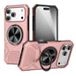 Alloy Rotating Holder MagSafe Shockproof Phone Case, For iPhone 17 Pro Max, For iPhone 17 Pro