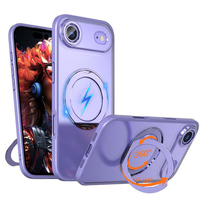 kalebol MagSafe Metal Ring Holder Phone Case, For iPhone 17, For iPhone Air