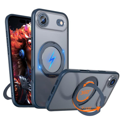 kalebol MagSafe Metal Ring Holder Phone Case, For iPhone 17, For iPhone Air