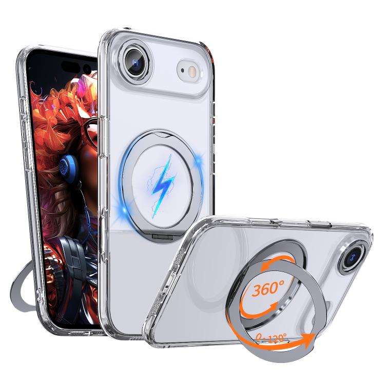 kalebol MagSafe Metal Ring Holder Phone Case, For iPhone 17, For iPhone Air