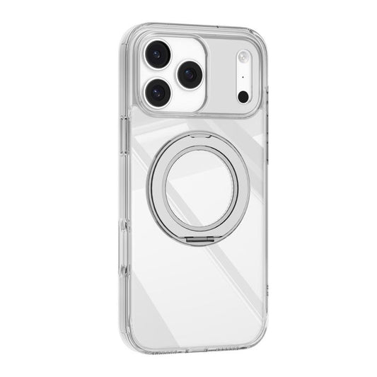 Mutural Ice Amber Series MagSafe Holder TPU Phone Case, For iPhone 18 Pro, For iPhone 18 Pro Max, For iPhone 17 Pro Max, For iPhone 17 Pro, For iPhone 17, For iPhone Air