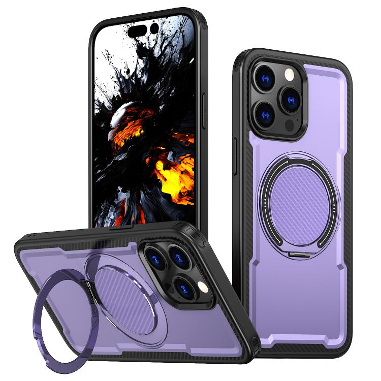 kalebol Metal 360 Degree Rotation Holder MagSafe Phone Case, For iPhone 14, For iPhone 14 Pro, For iPhone 14 Pro Max, For iPhone 13 Pro