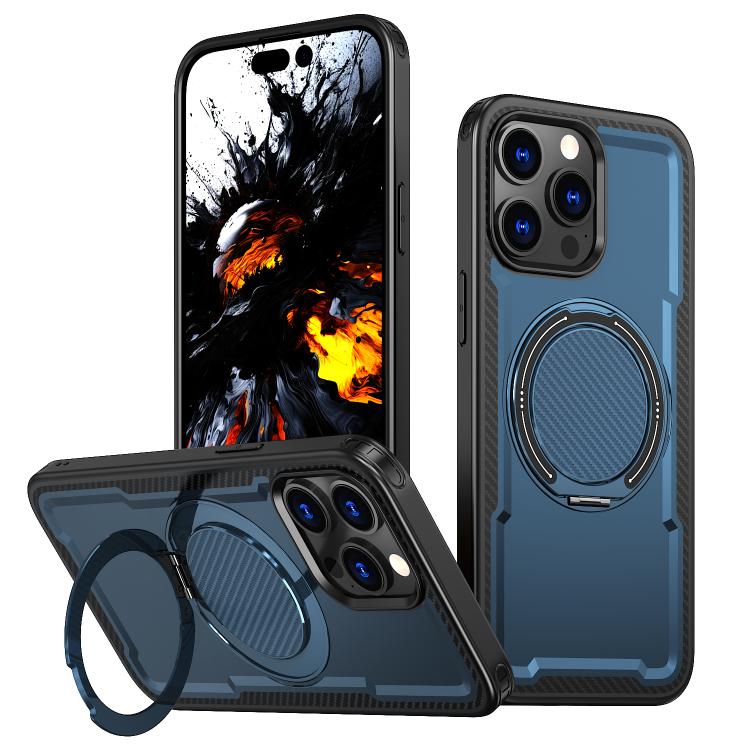 kalebol Metal 360 Degree Rotation Holder MagSafe Phone Case, For iPhone 14, For iPhone 14 Pro, For iPhone 14 Pro Max, For iPhone 13 Pro