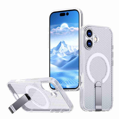 kalebol Honeycomb Cooling MagSafe Holder Phone Case, For iPhone 17e / 16e, For iPhone 17 Pro Max, For iPhone 17 Pro, For iPhone 17