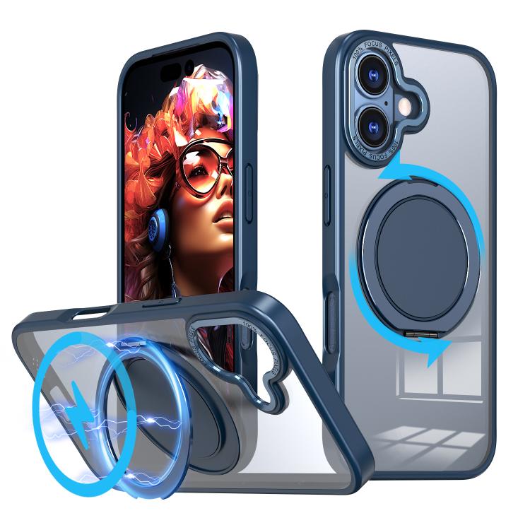 Kalebol 360-degree Rotating MagSafe Magnetic Holder Phone Case, For iPhone 17, For iPhone Air, For iPhone 16 Plus