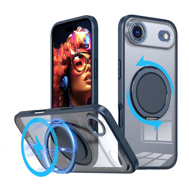 Kalebol 360-degree Rotating MagSafe Magnetic Holder Phone Case, For iPhone 17, For iPhone Air, For iPhone 16 Plus