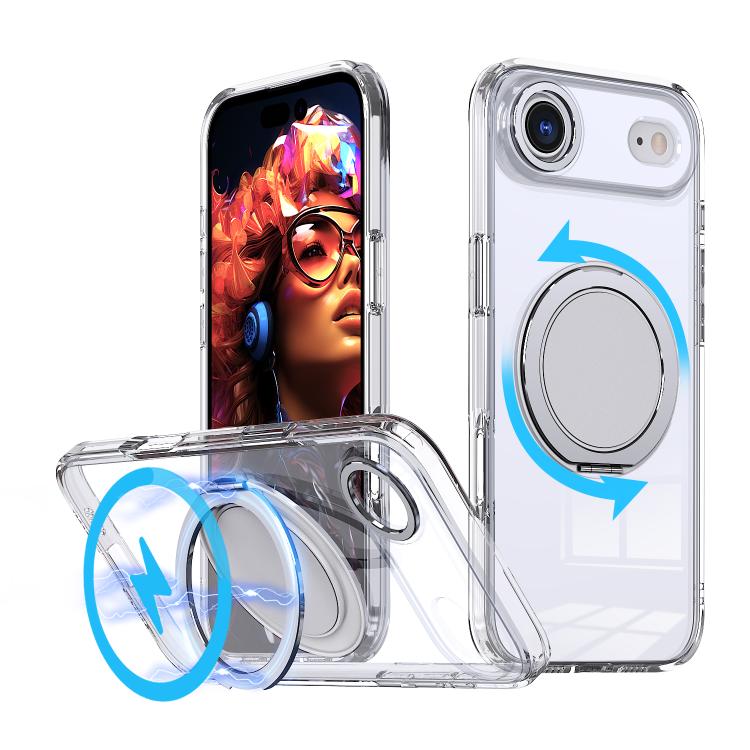 Kalebol 360-degree Rotating MagSafe Magnetic Holder Phone Case, For iPhone 17, For iPhone Air, For iPhone 16 Plus