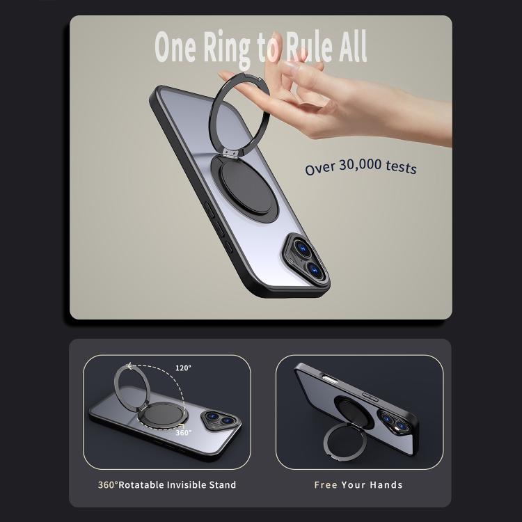 Kalebol 360-degree Rotating MagSafe Magnetic Holder Phone Case, For iPhone 16