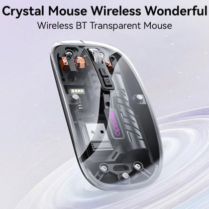 Yesido KB29 Transparent Bluetooth Dual Mode Wireless Mouse