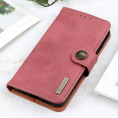 KHAZNEH Cowhide Texture Horizontal Flip Leather Case with Holder & Card Slots & Wallet