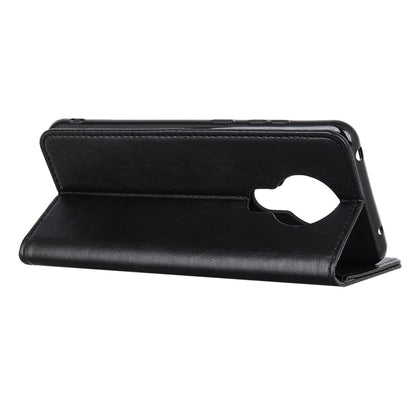 Magnetic Crazy Horse Texture Horizontal Flip Leather Case with Holder & Card Slots & Wallet