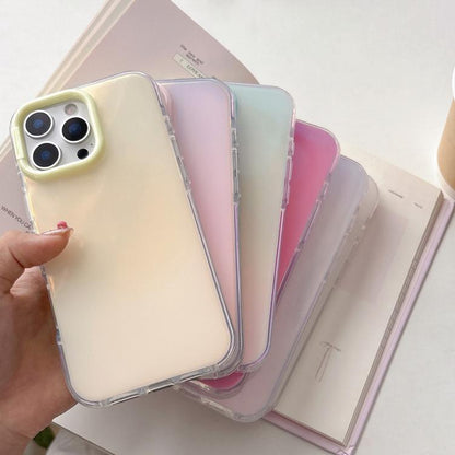 Large Camera Frame Vibrant Jelly Color TPU + IMD Phone Case, For iPhone 13 Pro Max, For iPhone 13 Pro, For iPhone 13