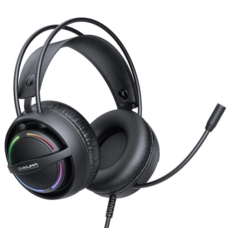 ONIKUMA X88 Head-mounted RGB Light E-Sports Gaming Headset, Cable Length: 2.2m