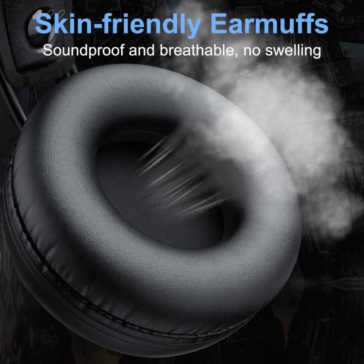 ONIKUMA X88 Head-mounted RGB Light E-Sports Gaming Headset, Cable Length: 2.2m