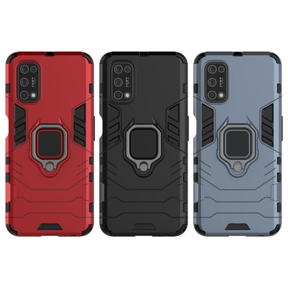 PC + TPU Shockproof Protective Case with Magnetic Ring Holder, For OPPO Realme V5 5G, For Xiaomi Poco X3 NFC, For OnePlus 8T, For Huawei Y9a, For OPPO F17 Pro, For OPPO Realme X7, For OPPO Realme X7 Pro, For OPPO Realme 7