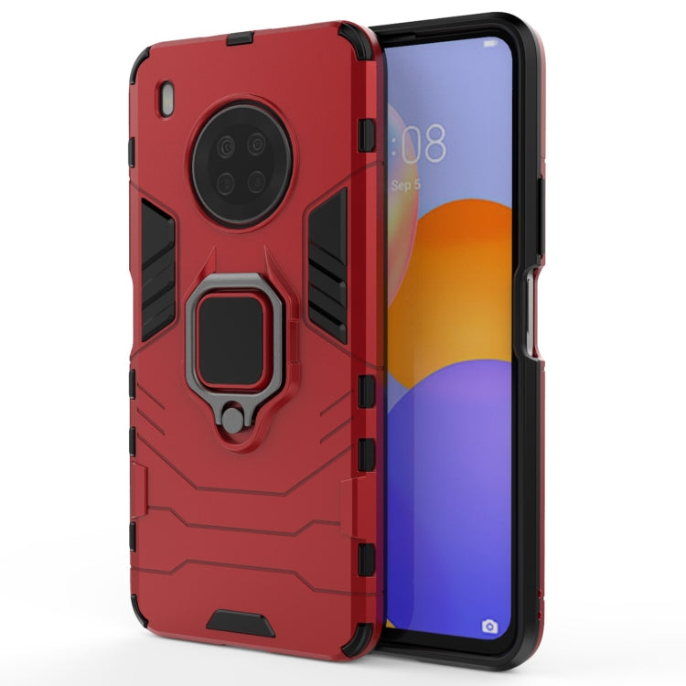 PC + TPU Shockproof Protective Case with Magnetic Ring Holder, For Xiaomi Poco X3 NFC, For OPPO Realme V5 5G, For OnePlus 8T, For Huawei Y9a, For OPPO F17 Pro, For OPPO Realme X7, For OPPO Realme X7 Pro, For OPPO Realme 7