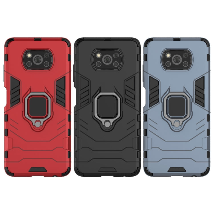 PC + TPU Shockproof Protective Case with Magnetic Ring Holder, For Xiaomi Poco X3 NFC, For OPPO Realme V5 5G, For OnePlus 8T, For Huawei Y9a, For OPPO F17 Pro, For OPPO Realme X7, For OPPO Realme X7 Pro, For OPPO Realme 7