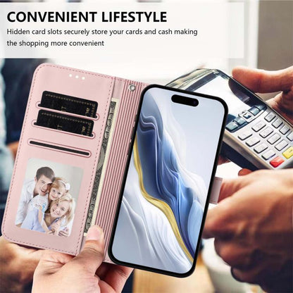 Embossed Heart Cat Leather Phone Case with Hand Strap, For iPhone 17e / 16e, For iPhone 17