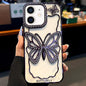 Hollow Butterfly Electroplating TPU Phone Case, For iPhone 12, For iPhone 12 Pro Max, For iPhone 12 Pro, For iPhone 11 Pro Max, For iPhone 11