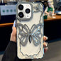 Hollow Butterfly Electroplating TPU Phone Case, For iPhone 12, For iPhone 12 Pro Max, For iPhone 12 Pro, For iPhone 11 Pro Max, For iPhone 11