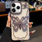 Hollow Butterfly Electroplating TPU Phone Case, For iPhone 12, For iPhone 12 Pro Max, For iPhone 12 Pro, For iPhone 11 Pro Max, For iPhone 11