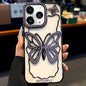 Hollow Butterfly Electroplating TPU Phone Case, For iPhone 13 Pro, For iPhone 13, For iPhone 11 Pro Max