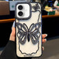 Hollow Butterfly Electroplating TPU Phone Case, For iPhone 18 Pro, For iPhone 18 Pro Max, For iPhone 17 Pro Max, For iPhone 17 Pro, For iPhone 17, For iPhone 16 Pro Max