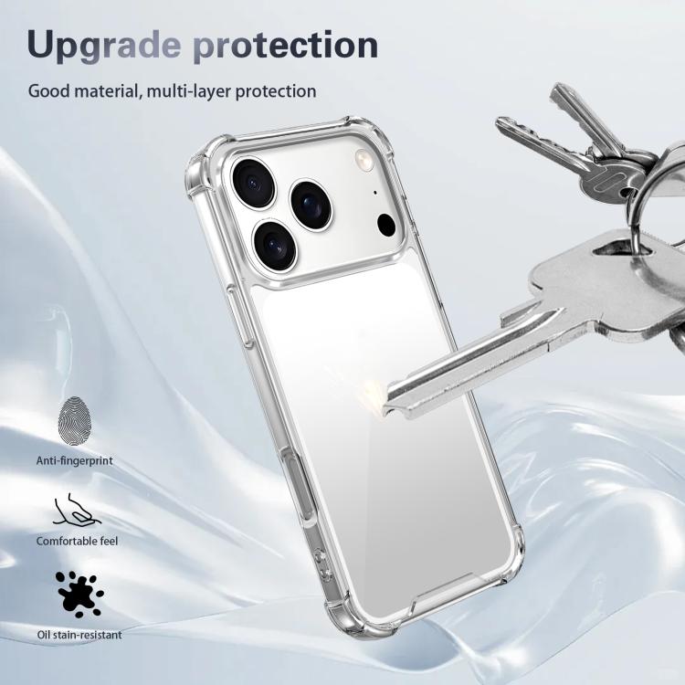 Four-corner Shockproof Acrylic +TPU Phone Case, For iPhone 18 Pro / 17 Pro, For iPhone 18 Pro Max / 17 Pro Max, For iPhone 17, For iPhone 17 Air