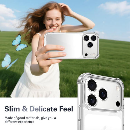 Four-corner Shockproof Acrylic +TPU Phone Case, For iPhone 18 Pro / 17 Pro, For iPhone 18 Pro Max / 17 Pro Max, For iPhone 17, For iPhone 17 Air