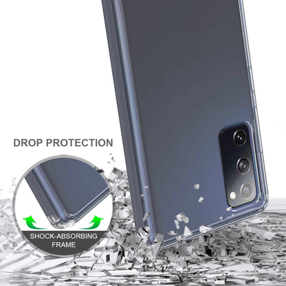 Scratchproof TPU + Acrylic Protective Case, For Samsung Galaxy S20 FE, For Xiaomi Redmi 9A, For Xiaomi Redmi 9C, For Xiaomi Redmi 9