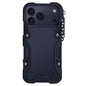 Trigger Design Hollow Metal Frame Phone Case with Lanyard, For iPhone 17e / 16e, For iPhone 17 Pro Max, For iPhone 17 Pro, For iPhone 17, For iPhone 16 Pro Max, For iPhone 16 Pro, For iPhone 16 Plus, For iPhone 16