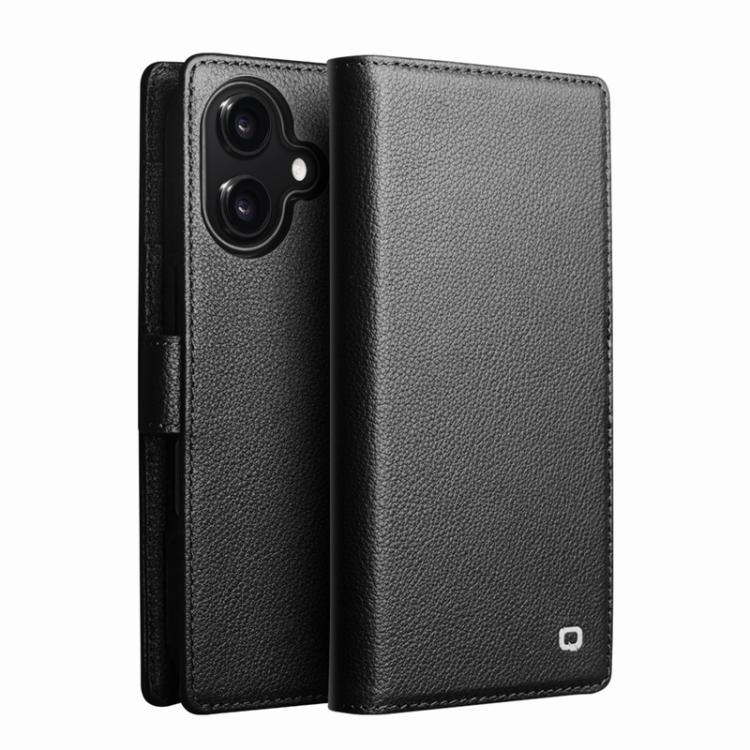 QIALINO Classics 3rd Genuine Leather Phone Case, For iPhone 18 Pro / 17 Pro, For iPhone 18 Pro Max / 17 Pro Max, For iPhone 17, For iPhone Air