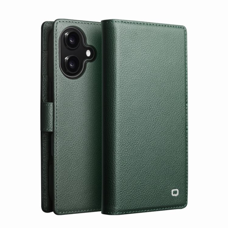 QIALINO Classics 3rd Genuine Leather Phone Case, For iPhone 18 Pro / 17 Pro, For iPhone 18 Pro Max / 17 Pro Max, For iPhone 17, For iPhone Air