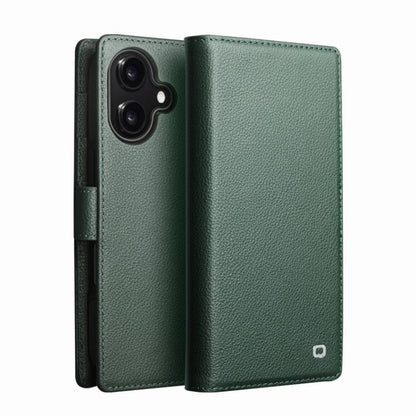 QIALINO Classics 3rd Genuine Leather Phone Case, For iPhone 18 Pro / 17 Pro, For iPhone 18 Pro Max / 17 Pro Max, For iPhone 17, For iPhone Air