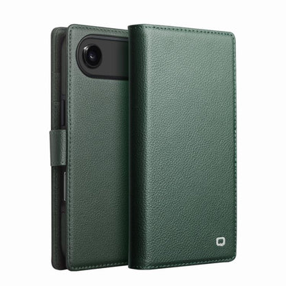 QIALINO Classics 3rd Genuine Leather Phone Case, For iPhone 18 Pro / 17 Pro, For iPhone 18 Pro Max / 17 Pro Max, For iPhone 17, For iPhone Air